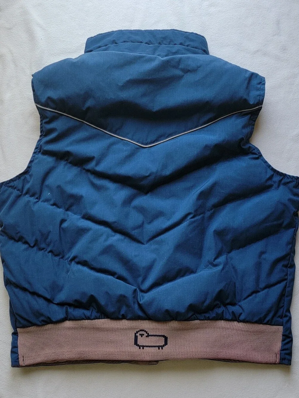 Men's Navy Puffer Vest